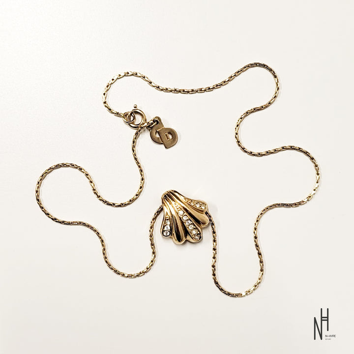 Christian Dior Vintage Shell Necklace