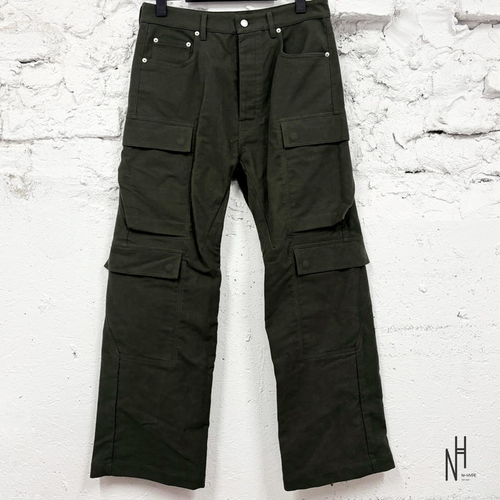 Rick Owens Multipocket Cargo Pants Bosco