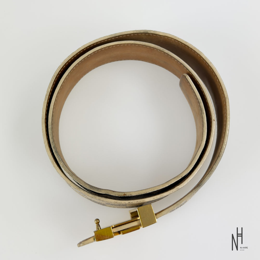 Louis Vuitton LV Damier Azur Belt