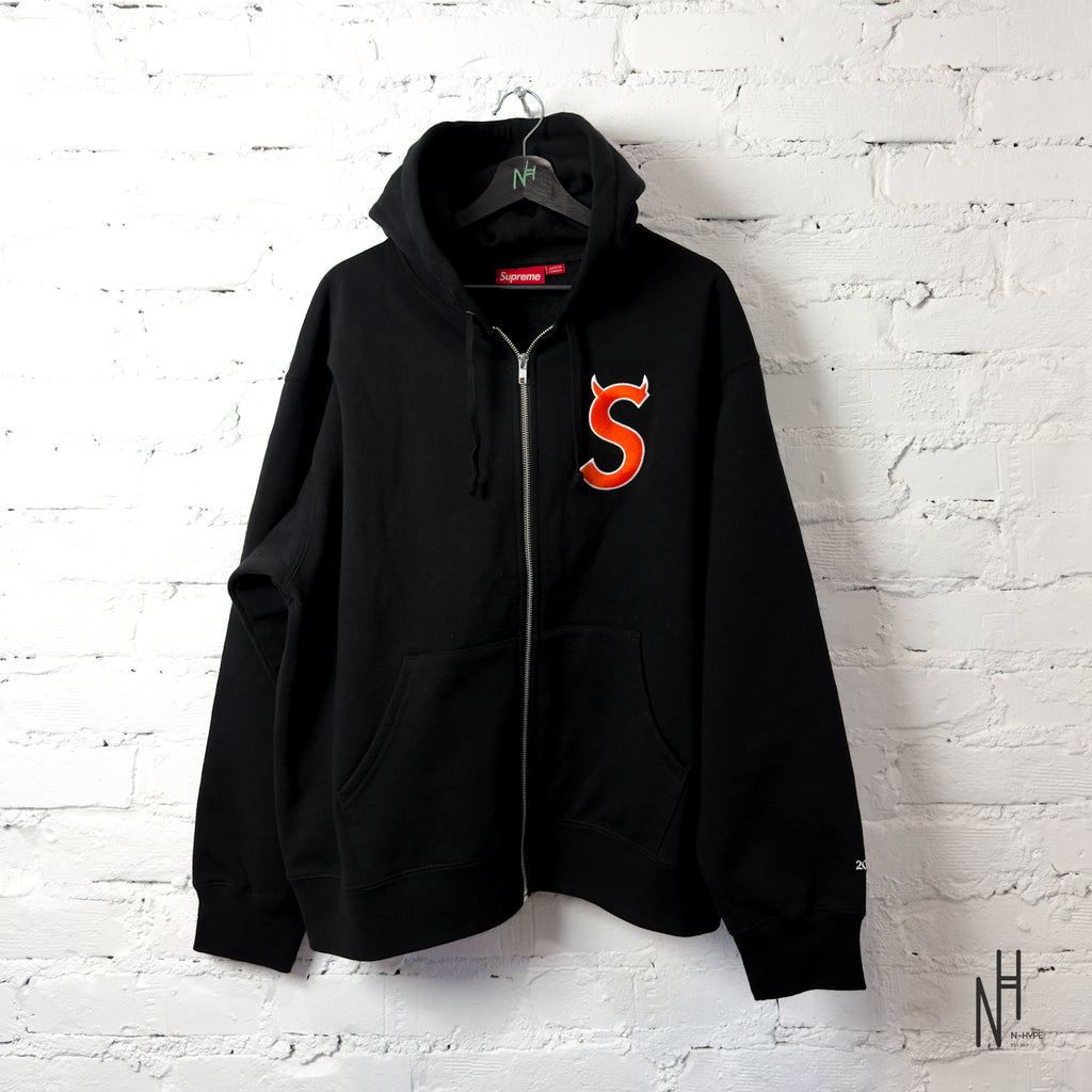 Bluza Supreme Devil S Logo Zip Up Hooded Black | N-HYPE – N-Hype