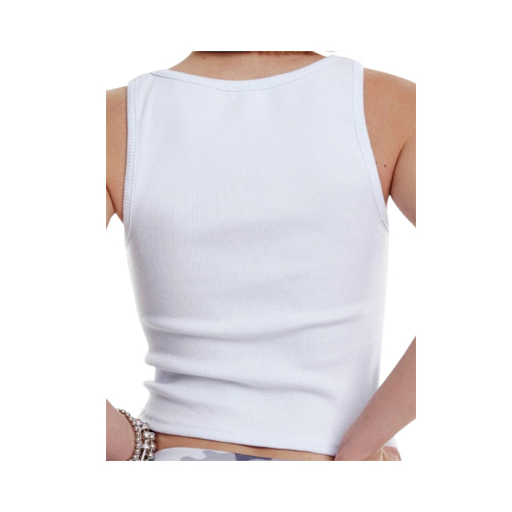 MISI White Rib Top