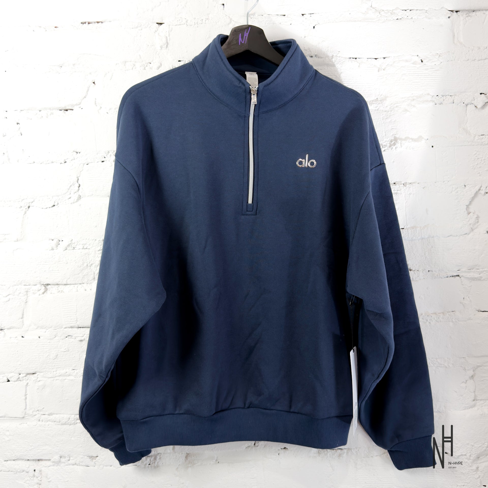 Alo Yoga Accolade 1/4 Zip Pullover Navy – N-Hype