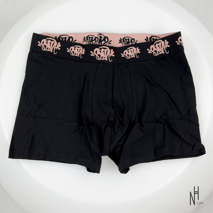 SynaWorld x Central Cee Boxers 3 Pack Black / Golden Rose