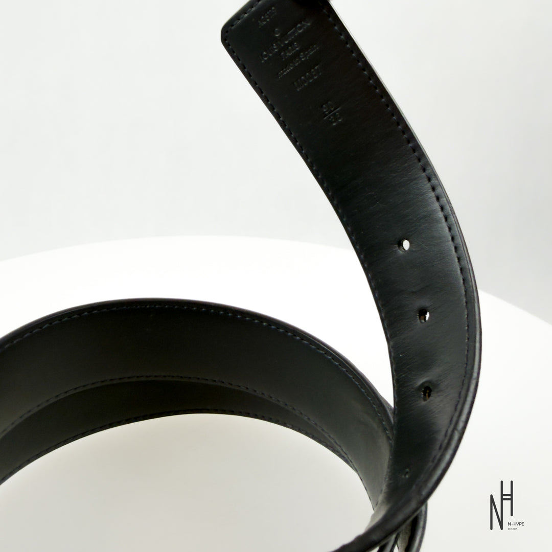 Louis Vuitton Initiales Reversible Belt Damier Grafite Black