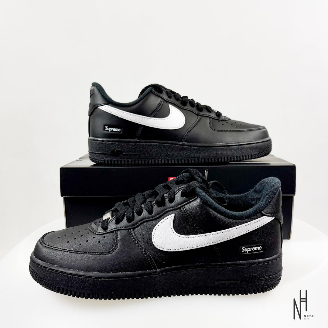 Nike Air Force 1 Low Supreme Black White