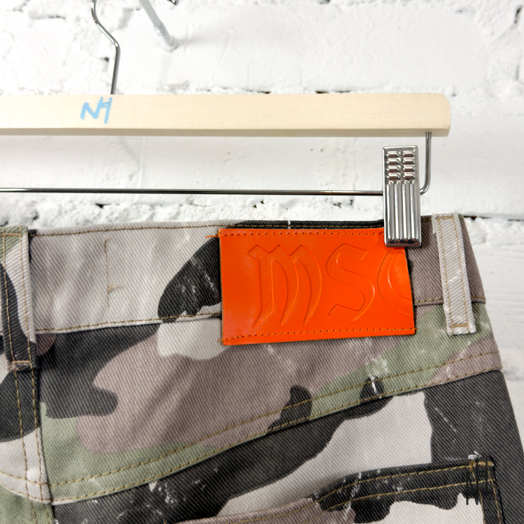 MSC Spodnie Cargo Camo