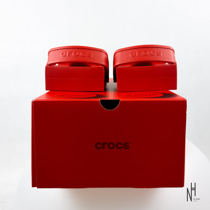 Crocs Brick Clog LEGO Red