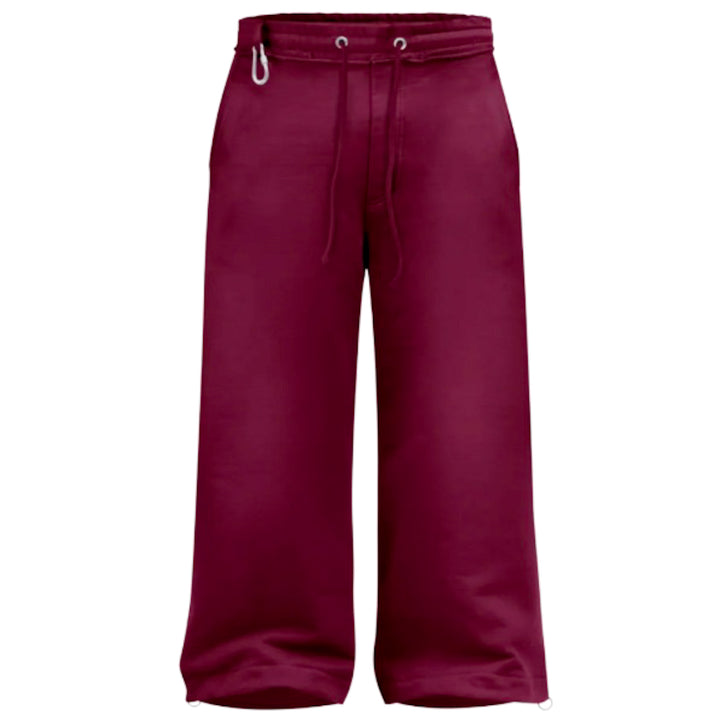 MSC Spodnie Dresowe Bordowe