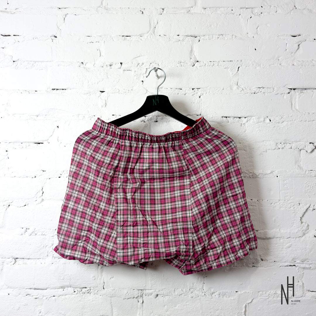 Supreme Hanes Plaid Boxers Pink