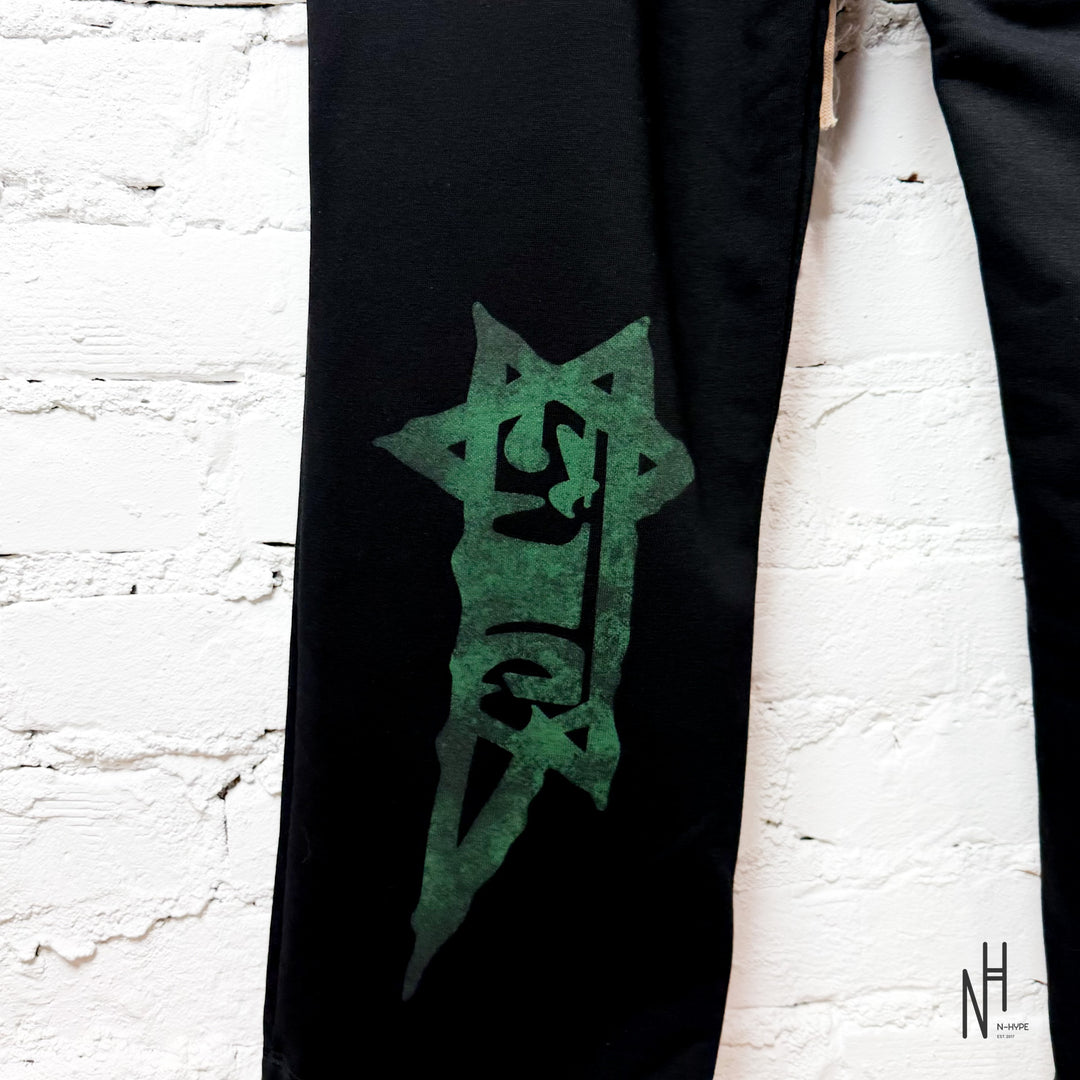 FVCKTHISBRAND Arabic Sweatpants Bottle Green