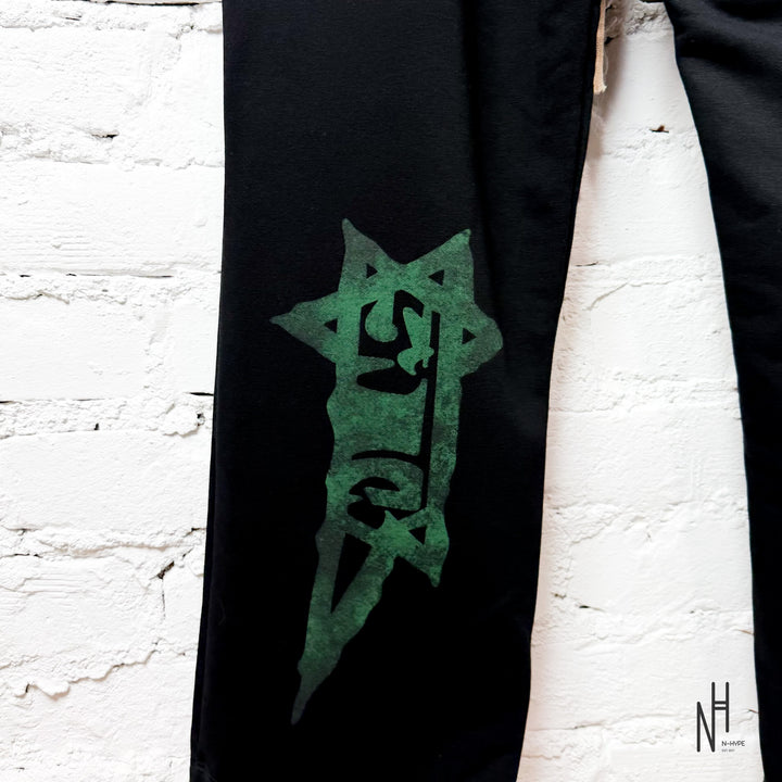 FVCKTHISBRAND Arabic Sweatpants Bottle Green