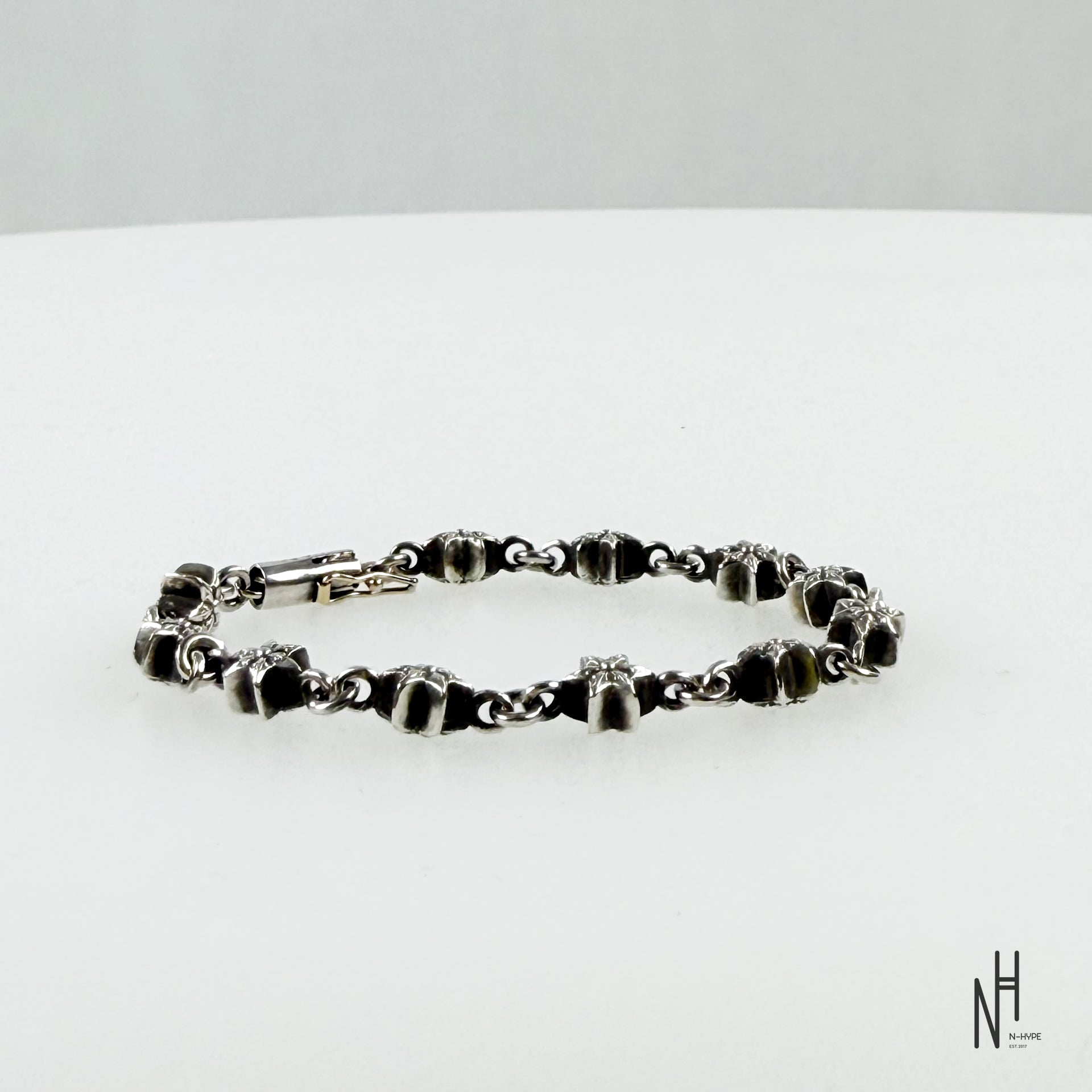 Chrome Hearts Tiny Star 11 Link Bracelet | N-Hype