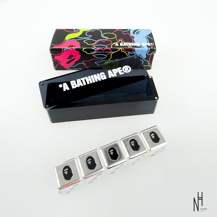 Bape x ComplexCon Silver Dices