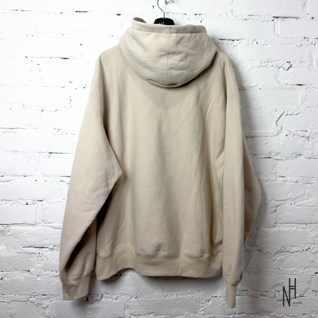 Supreme Box Logo Hooded Sweatshirt (FW24) Stone
