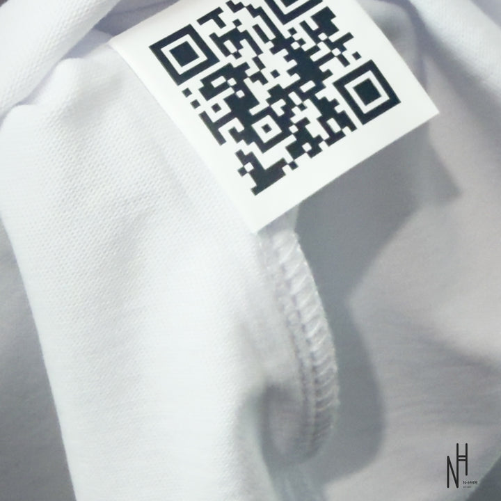 Bape x Spotify by Central Cee Baby Milo Relaxed White Tee