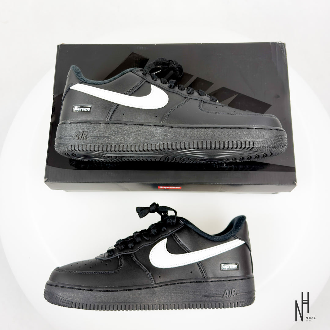 Nike Air Force 1 Low Supreme Black White