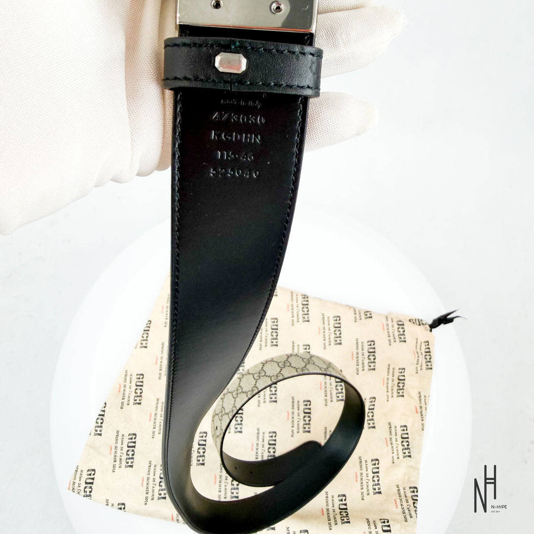 Gucci GG Supreme Belt Beige
