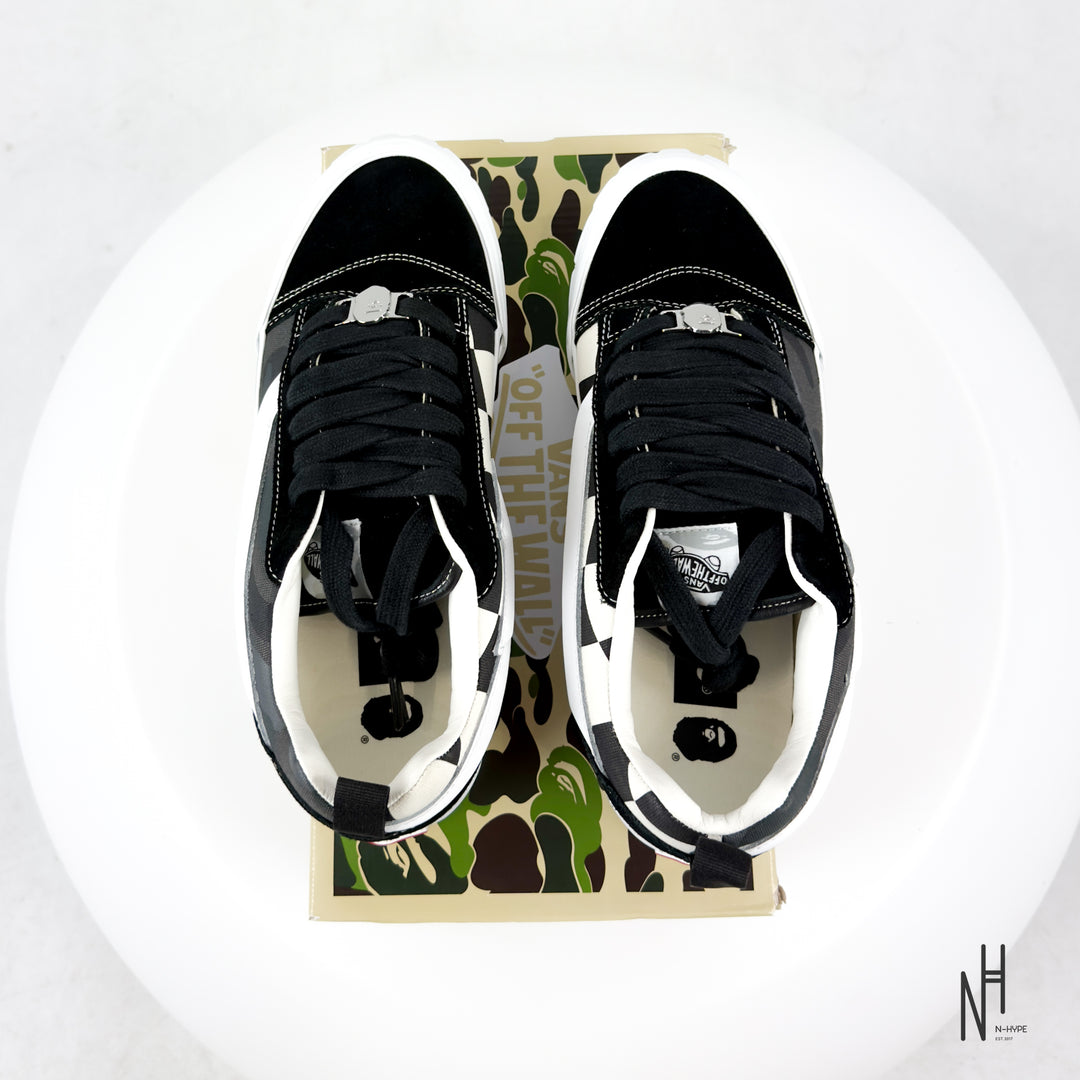 Vans Knu Skool Bape Camo Black
