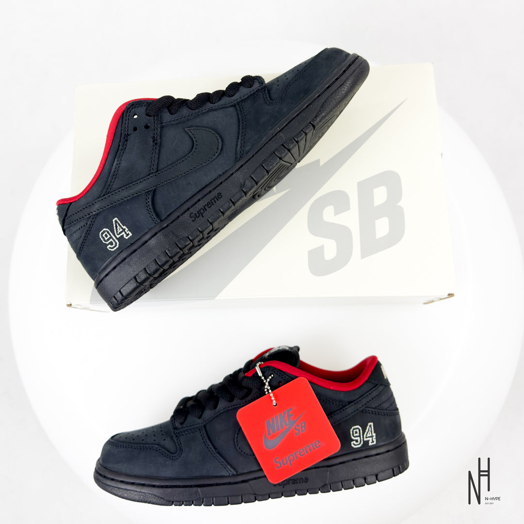 Nike SB Dunk Low Supreme 94 Black