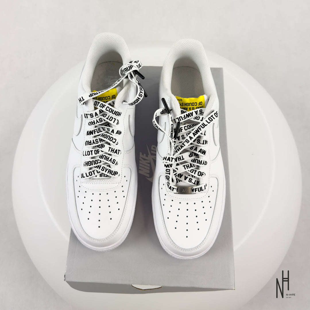Nike Air Force 1 Low White '07 x Cough Syrup ALOCS ComplexCon Exclusive