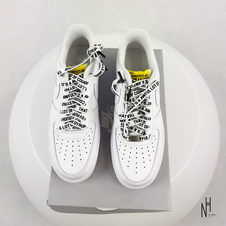 Nike Air Force 1 Low White '07 x Cough Syrup ALOCS ComplexCon Exclusive