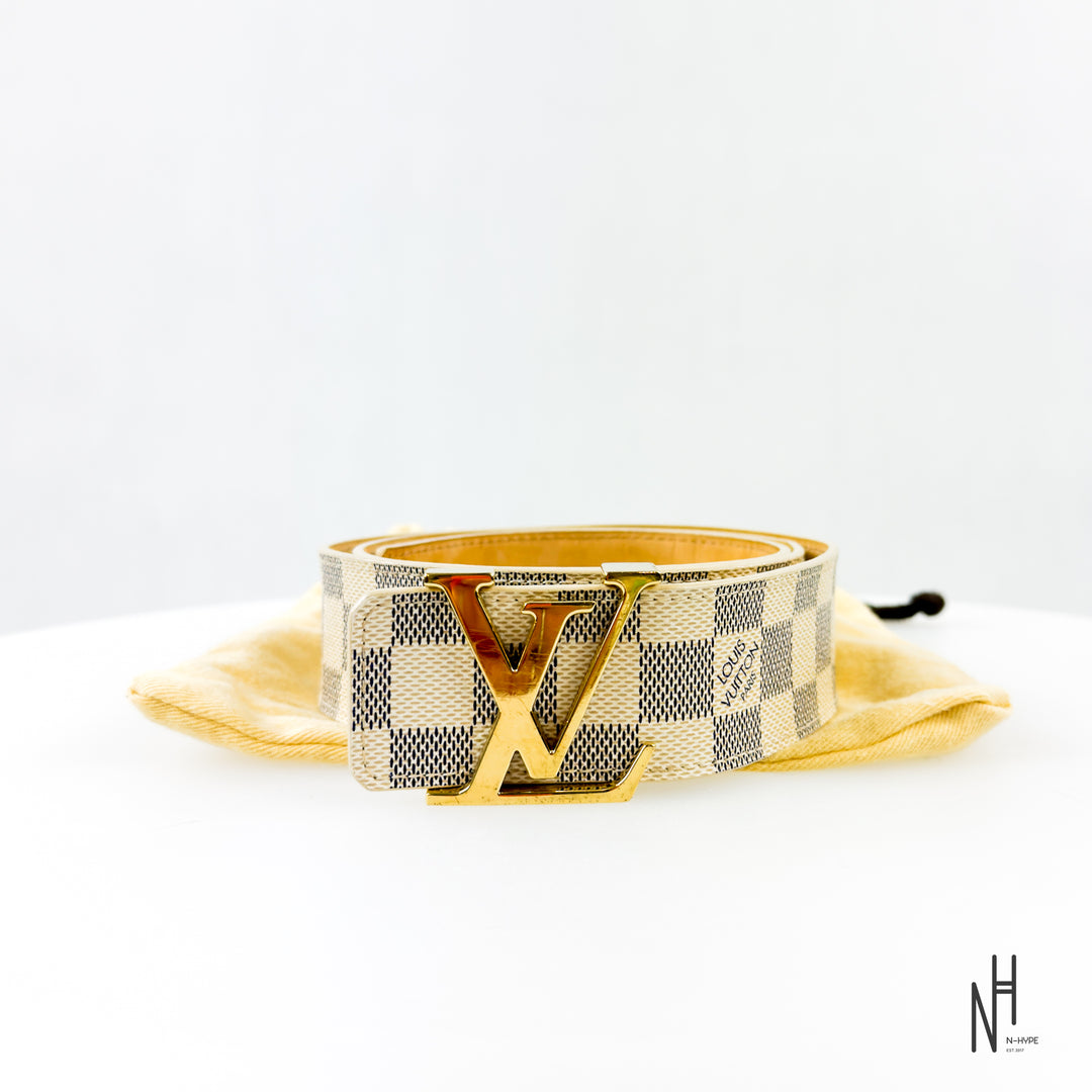 Louis Vuitton LV Damier Azur Belt