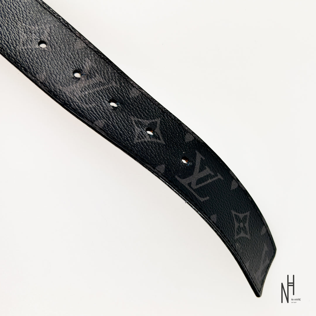 Louis Vuitton LV Initiales Reversible Belt Monogram Black