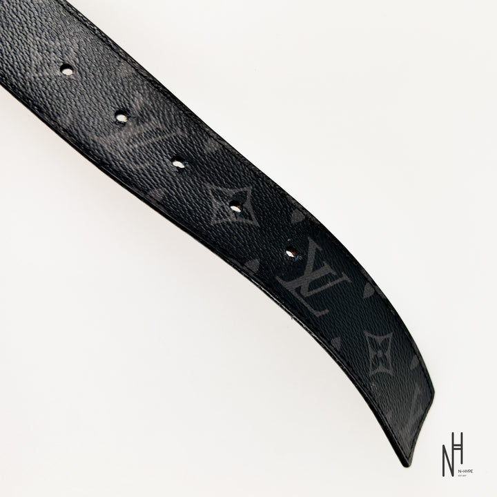 Louis Vuitton LV Initiales Reversible Belt Monogram Black