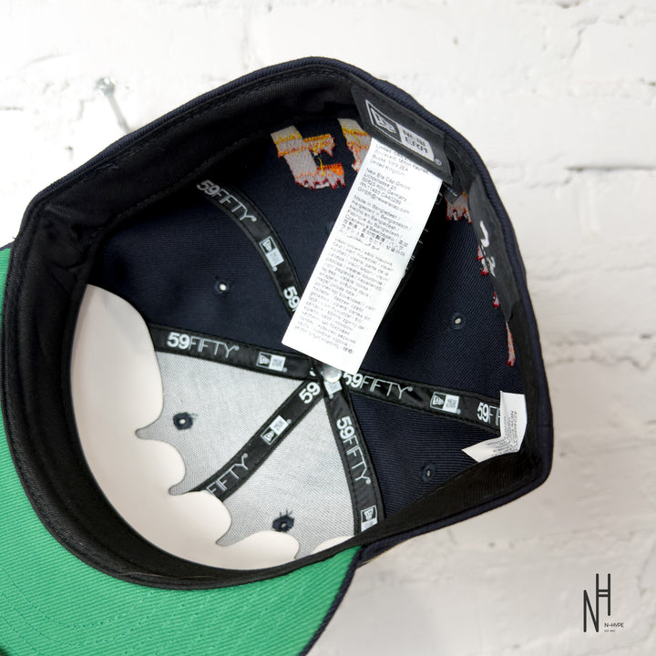 Supreme FDNY Box Logo New Era 59Fifty Fitted Cap Navy
