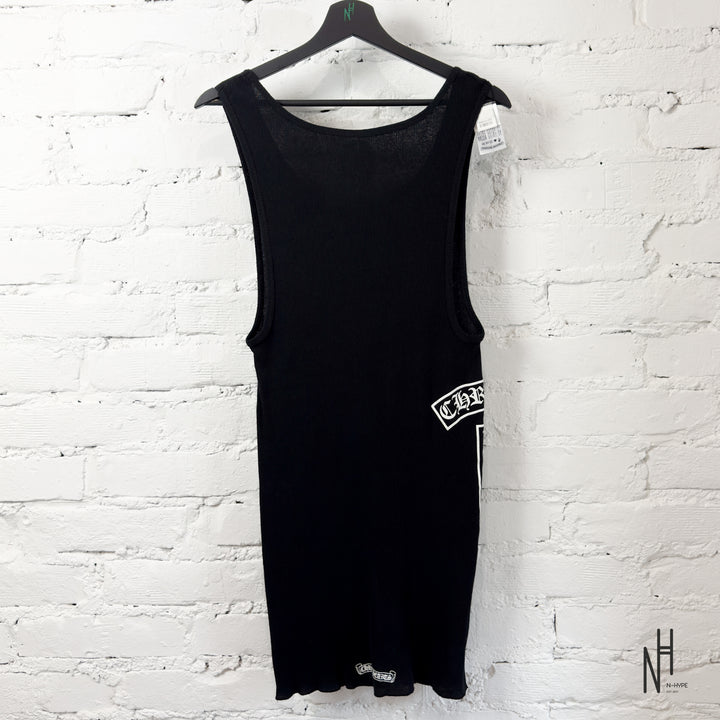 Chrome Hearts Black Tank Top