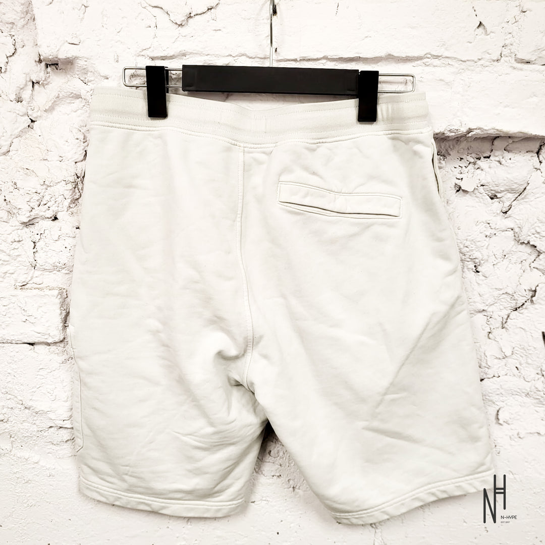 Stone Island Logo Sweatshort White