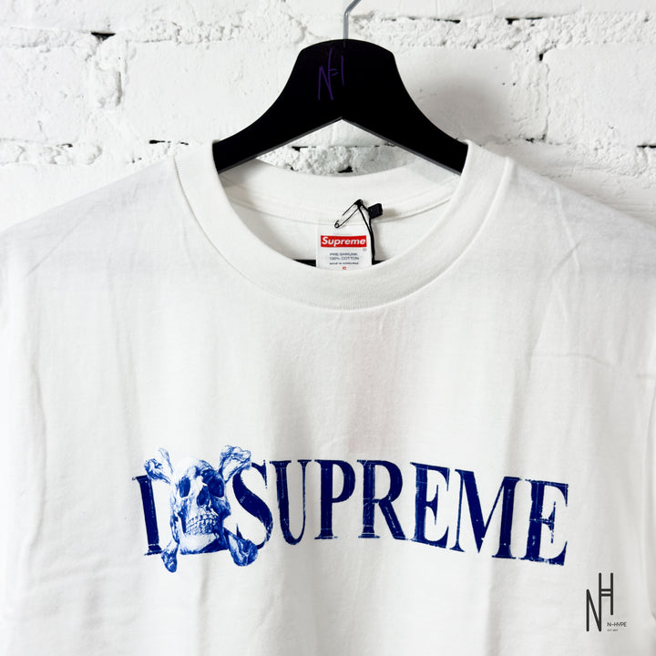 Supreme Skull Tee White