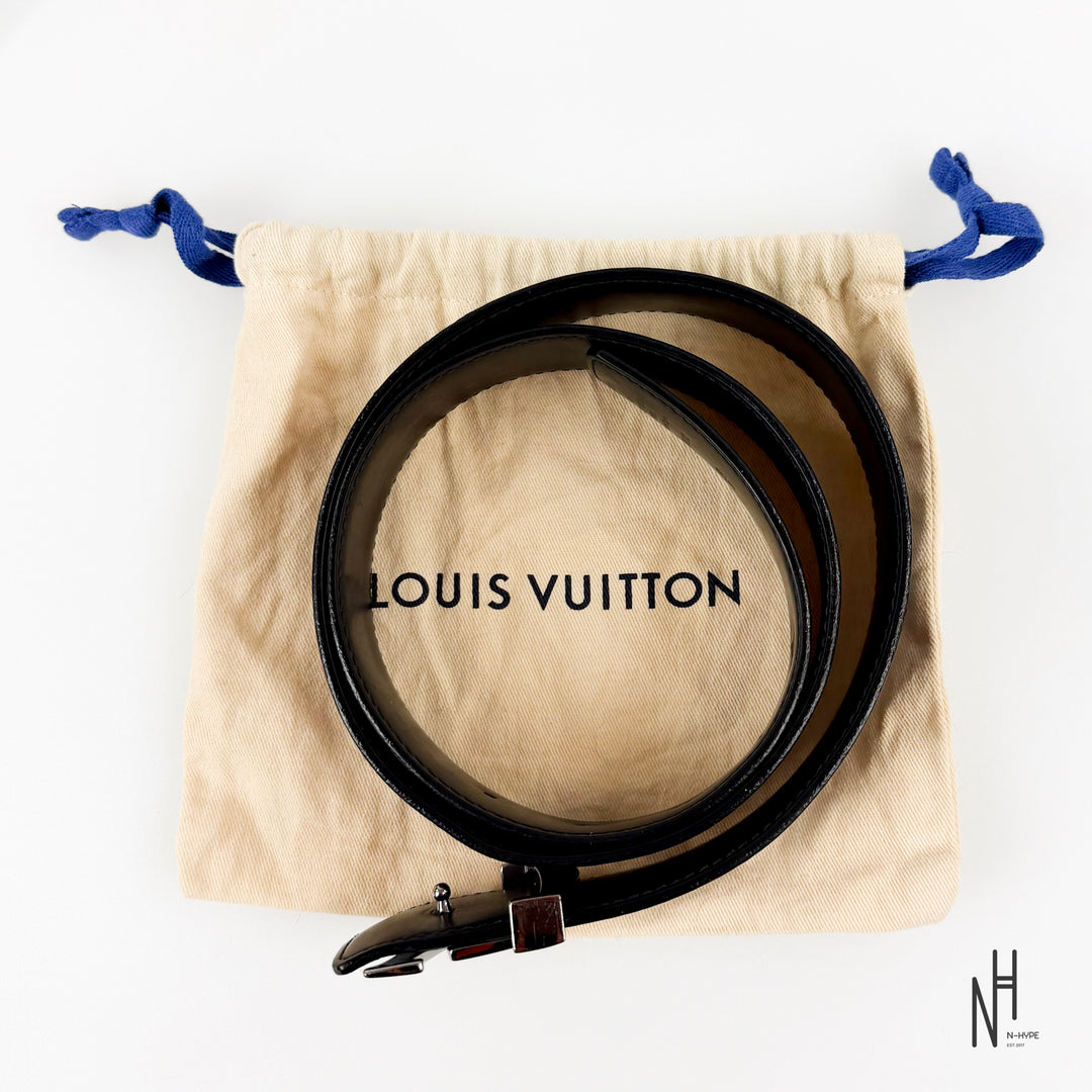 Louis Vuitton LV Initiales Reversible Belt Monogram Black