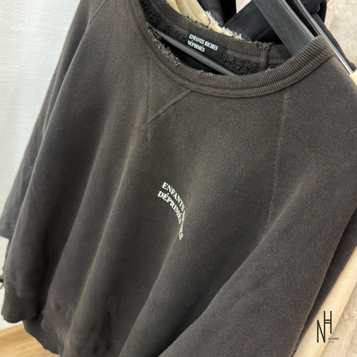 Enfants Riches Déprimés Emmanuelle IV Raglan Crewneck Dirty Black