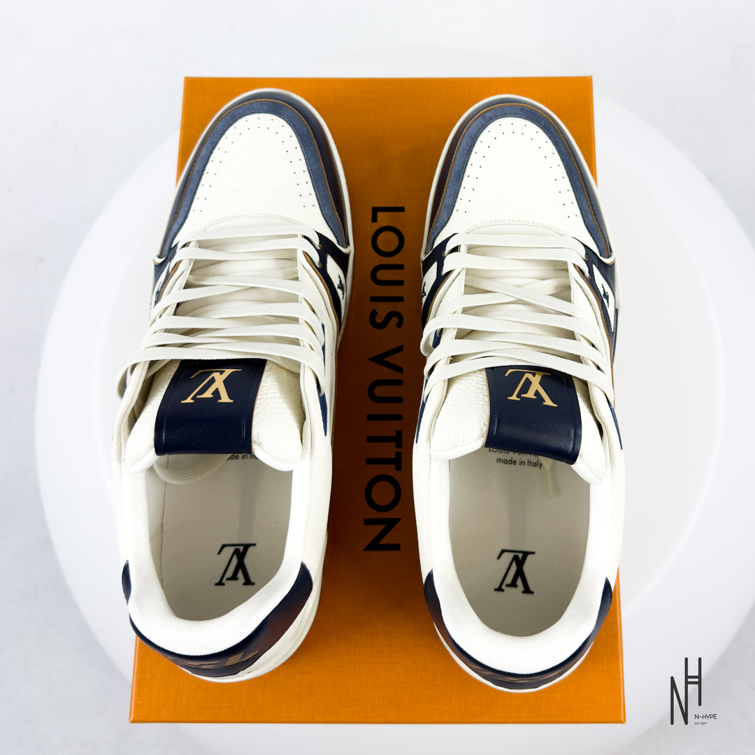 Louise Vuitton #54 Trainer White Navy
