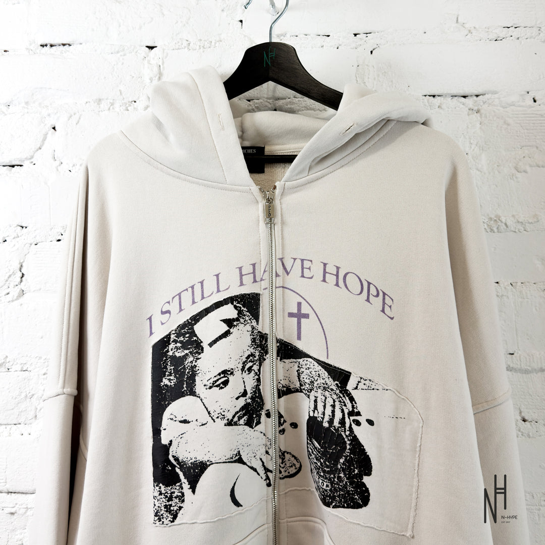 Enfants Riches Déprimés I Still Have Hope Zip Hoodie Dirty Ivory