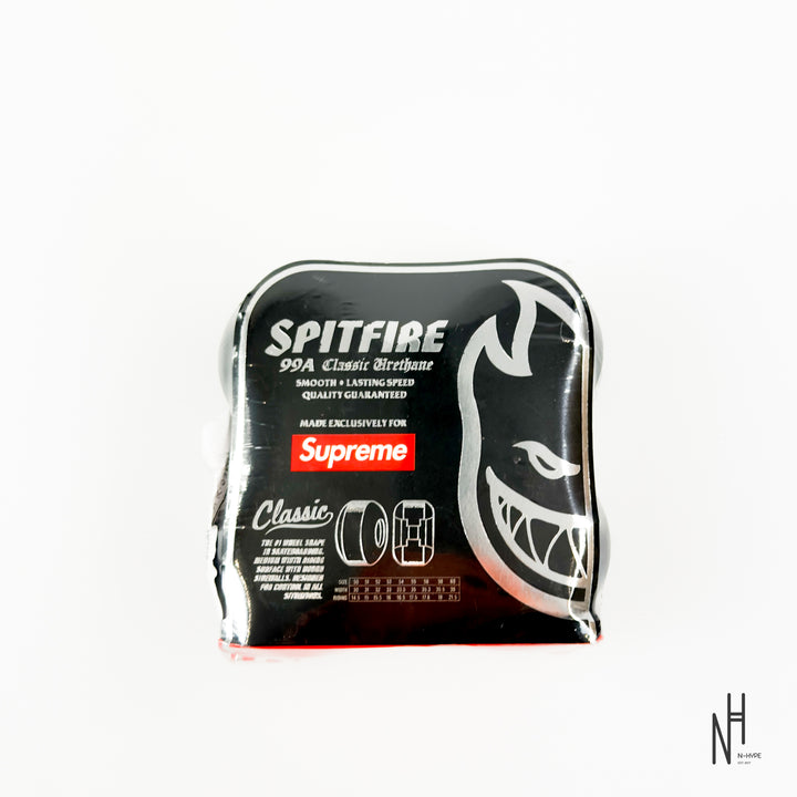Supreme x Spitfire Shop Logo Wheels Black