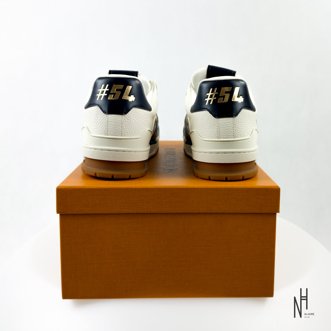 Louise Vuitton #54 Trainer White Navy