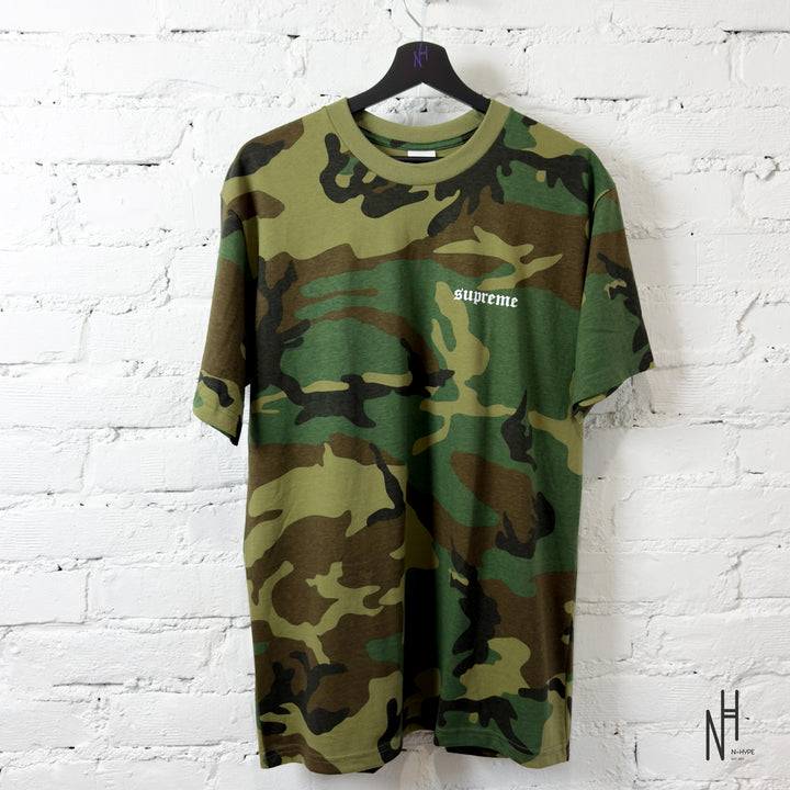 Supreme Target Tee Woodland Camo