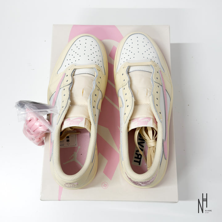 Jordan 1 Retro Low OG SP Travis Scott Shy Pink