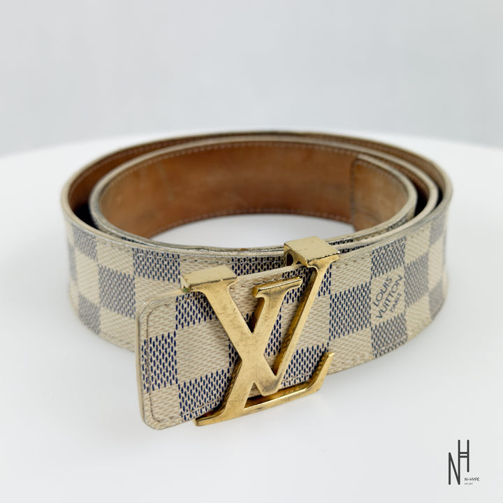 Louis Vuitton LV Damier Azur Belt