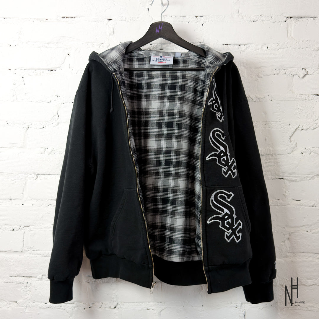Supreme Chicago White Sox Zip Up Hooded Black