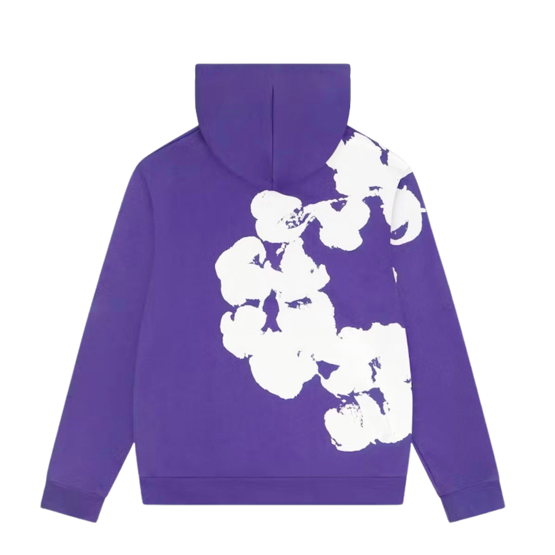 Denim Tears Biggie Cotton Wreath Sweatshirt Purple