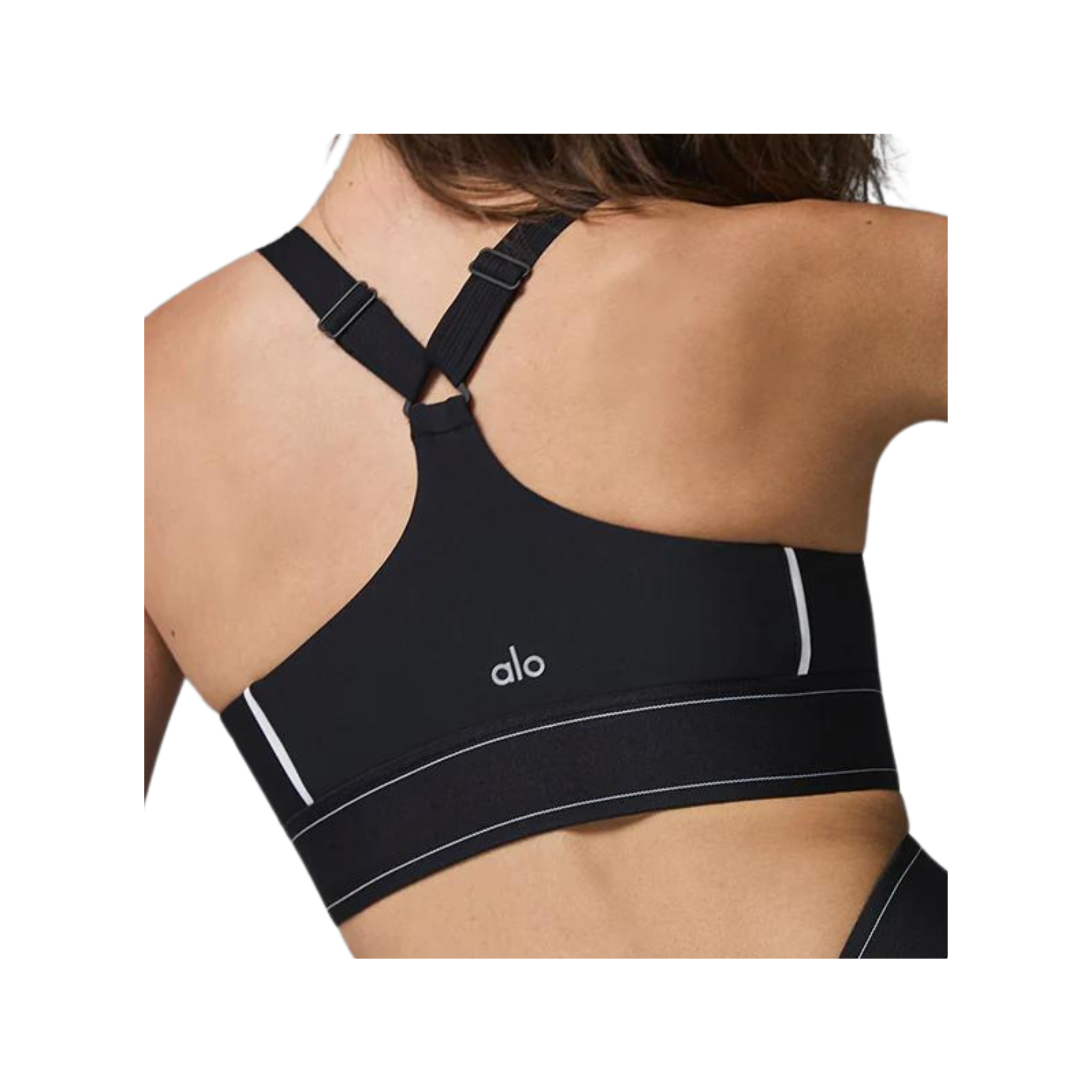 Alo Yoga Airlift Suit Up Bra Black/White