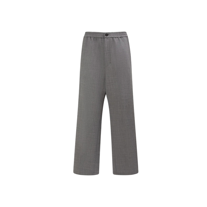 AMI Paris Wool Blend Straight Pants