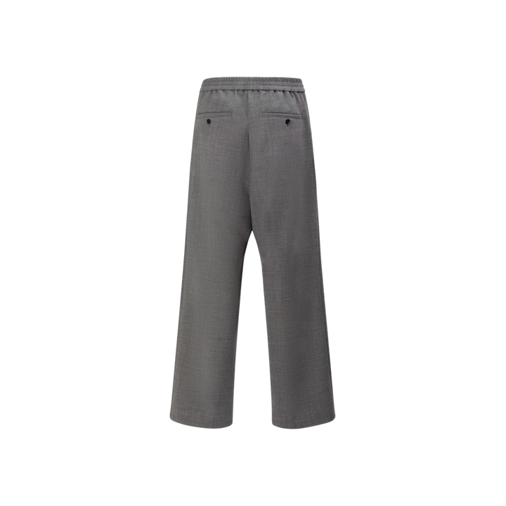 AMI Paris Wool Blend Straight Pants