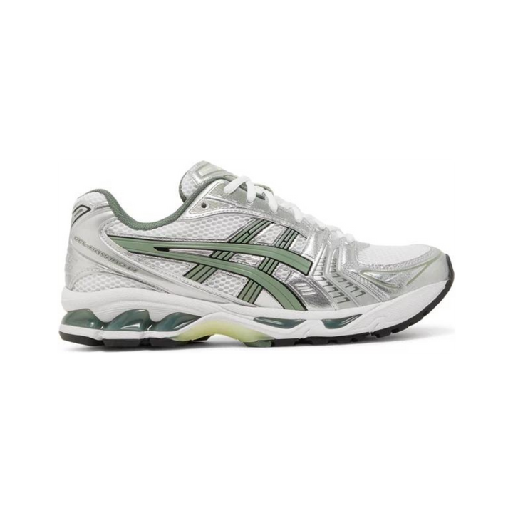 ASICS Gel-Kayano 14 White Pure Silver Slate Grey Sage