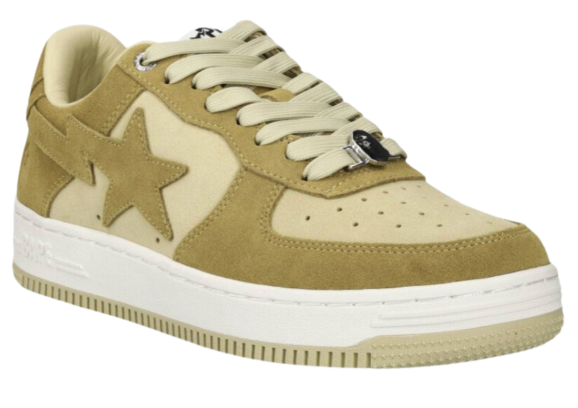 A Bathing Ape STA #3 Sneaker Beige Showroom NHype Lodz Polska