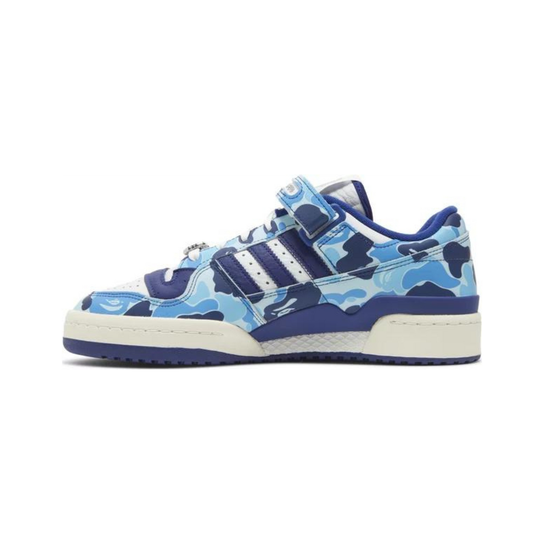 Adidas Forum 84 Low Bape 30th Anniversary Blue Camo