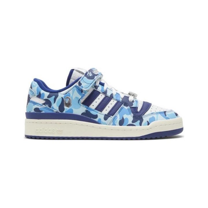 Adidas Forum 84 Low Bape 30th Anniversary Blue Camo